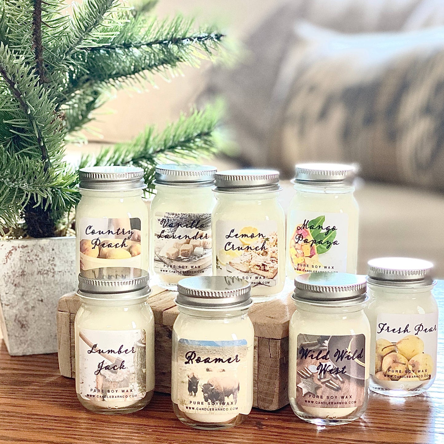 Timber Oak Candles LLC - 1.5 oz Mini Mason Candles