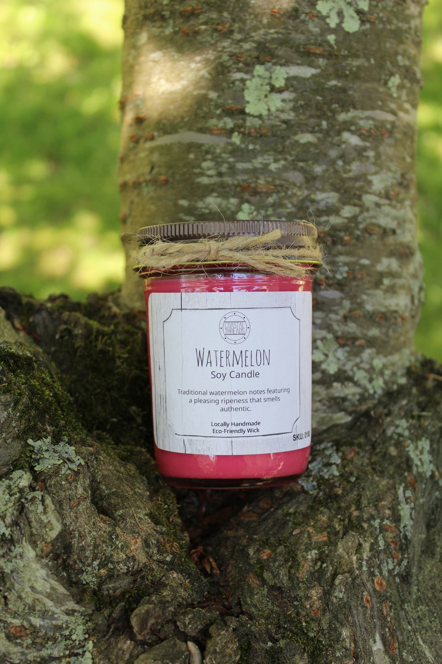 Coastal Threads - Watermelon Soy Candle