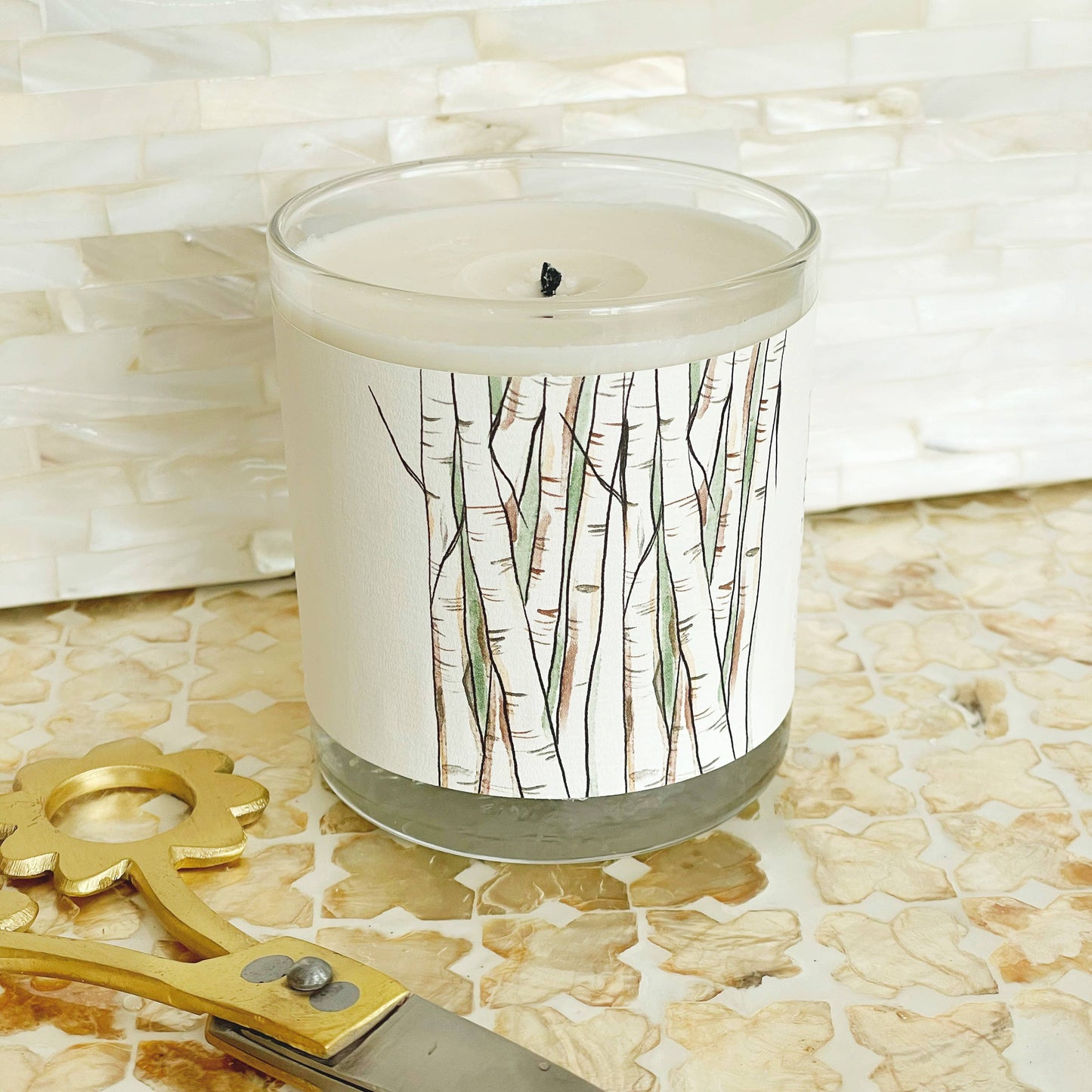 Just Bee - White Birch - Just Bee Candles: 3.5 oz tin (up to 20 hrs of clean burning)