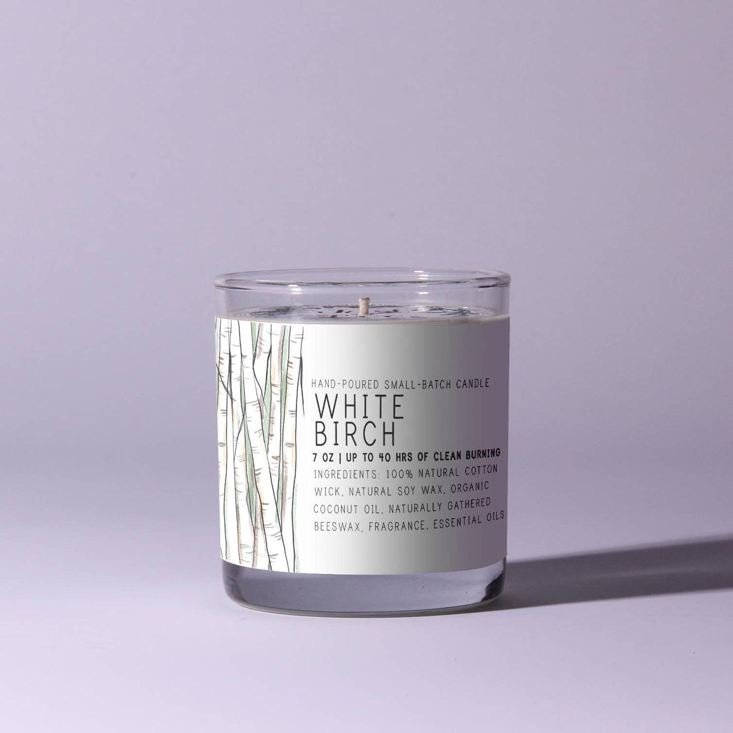 Just Bee - White Birch - Just Bee Candles: 3.5 oz tin (up to 20 hrs of clean burning)