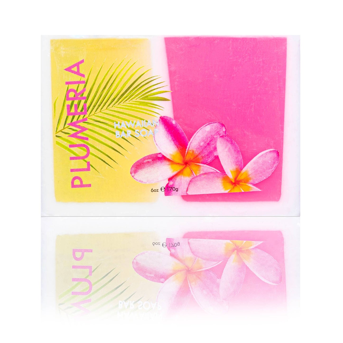 Maui Soap Co. - Plumeria Bar Soap with Kukui & Coconut Oil 6oz