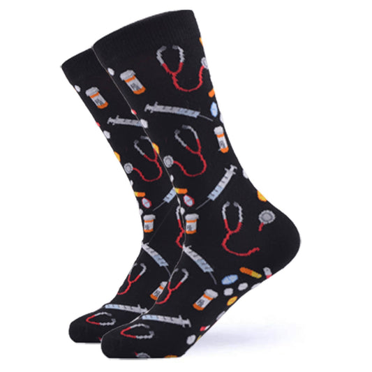 WestSocks - Fun Black Health Socks
