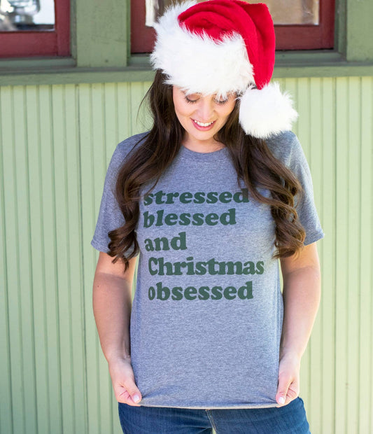 Col House Designs - Christmas Obsessed T-Shirt
