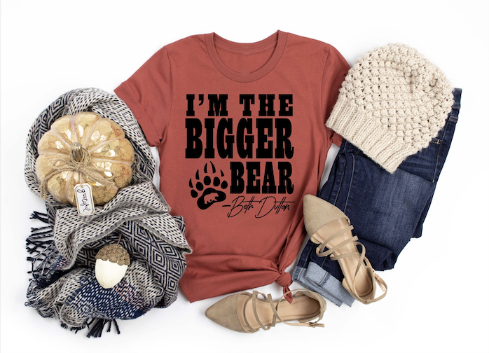 MidWest Tees - I'm  The Bigger Bear Beth