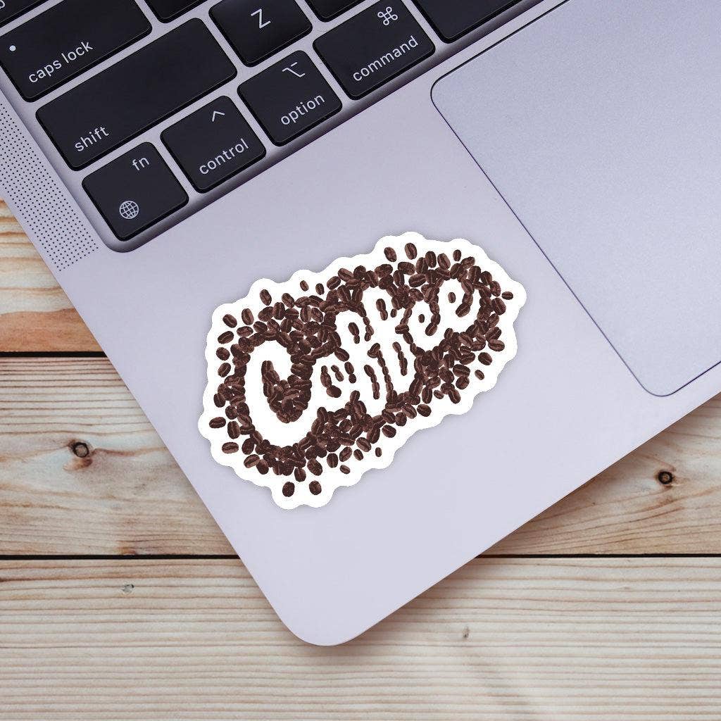 Big Moods - Coffee Bean Art Sticker