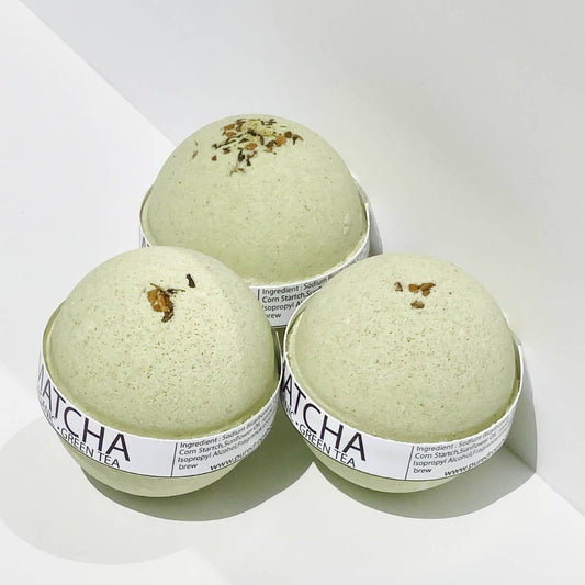 Pure Drop - Organic Matcha Greentea Bath Bomb - 8oz