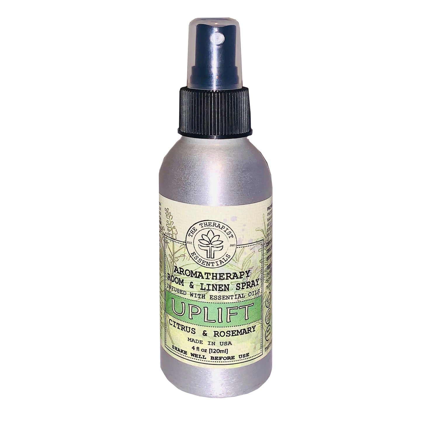 The Therapist Essentials™ - UPLIFT - CITRUS & ROSEMARY Room/Linen Spray