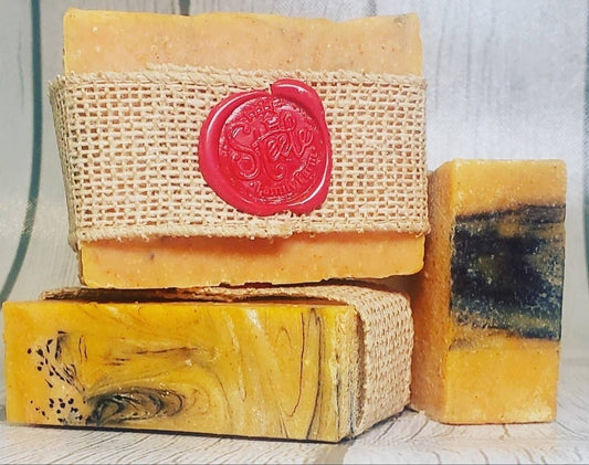 Steele Family Farm - Burnt Orange Goat Milk Soap