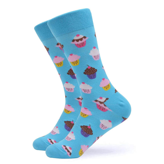 WestSocks - Women's Blue Cupcake Socks