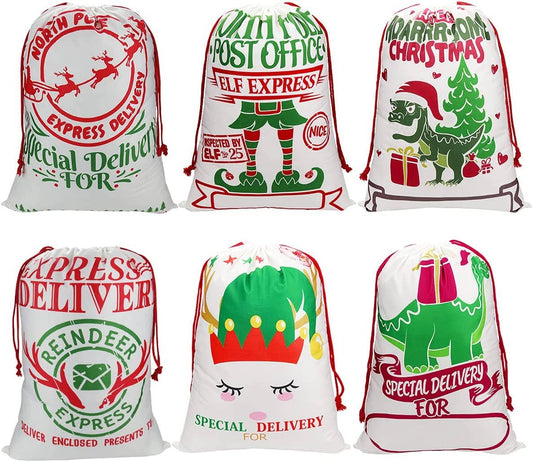 Runway Mama - Santa Sacks (Set of 6)