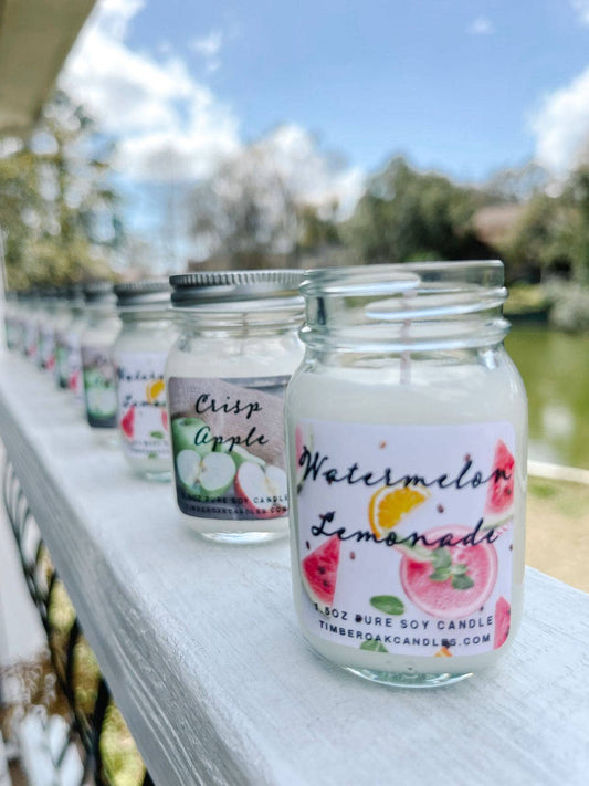 Timber Oak Candles LLC - 1.5 oz Mini Mason Candles